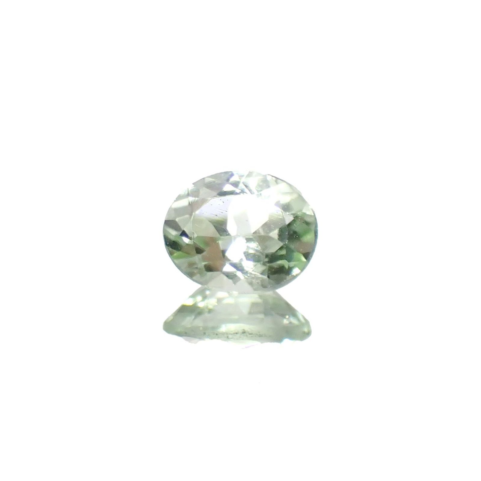 ミントペリドット パキスタン/ノルウェー産 0.40ct / 5.2x4.2mm前後 [250730640]