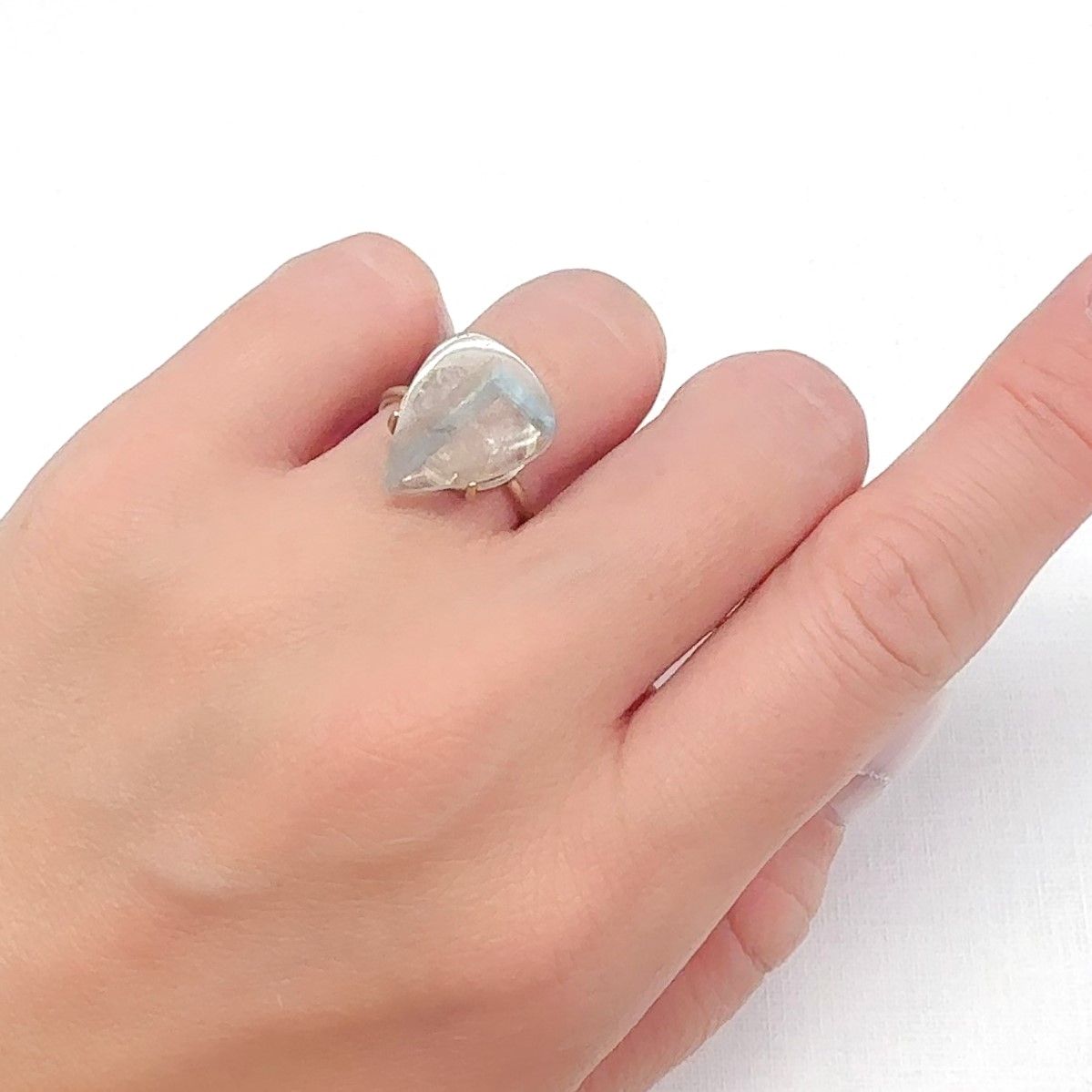 パライバクォーツ ブラジル産 5.16ct[240527411]16.5x12.8mm前後