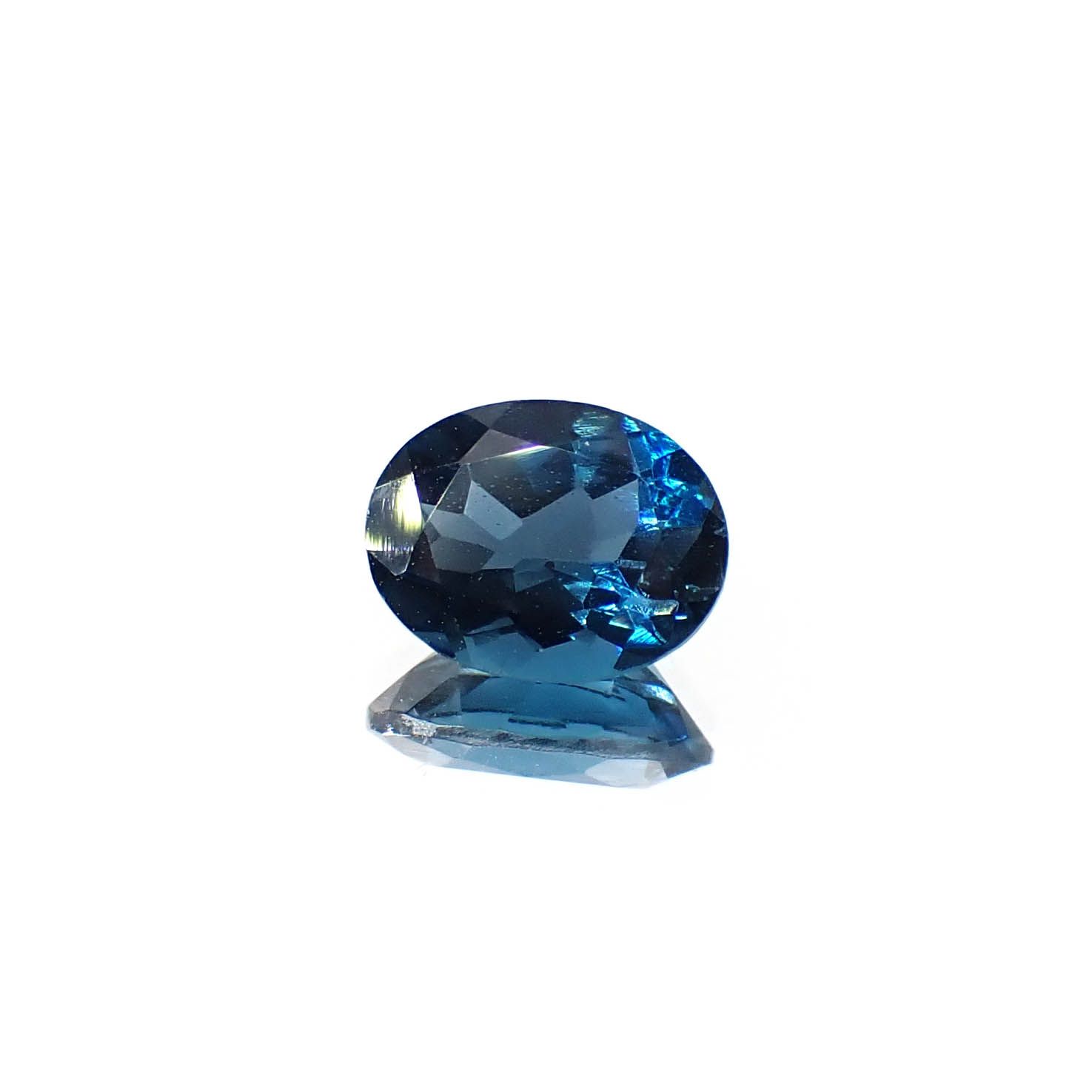 ロンドンブルートパーズ ブラジル産 2.07ct / 9.1x7.1mm前後 [250931126]