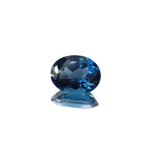 ロンドンブルートパーズ ブラジル産 2.07ct / 9.1x7.1mm前後 [250931126]