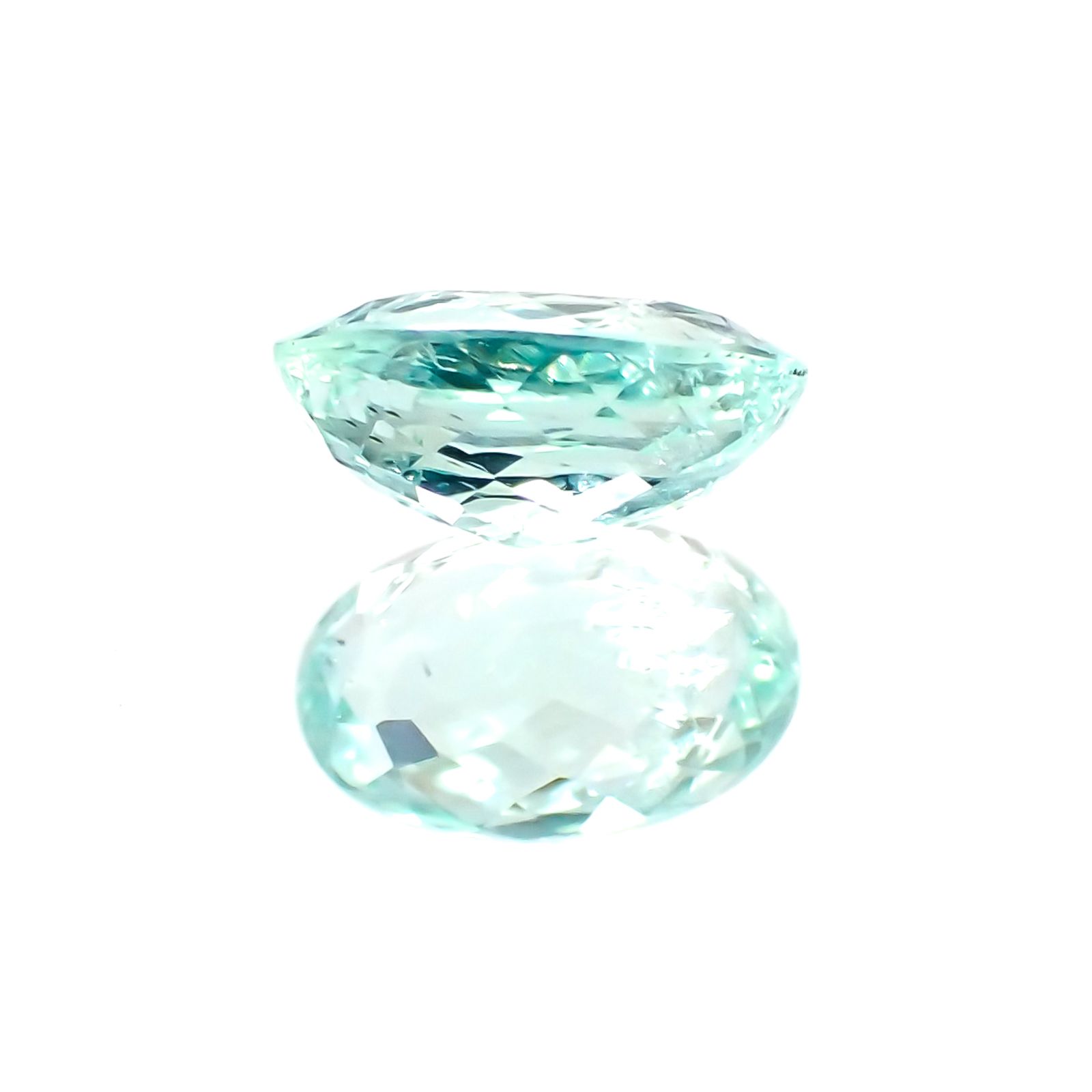 パライバトルマリン モザンビーク産 ルース 1.11ct[20127742]8×5.2mm前後
