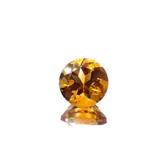 マデイラシトリン ブラジル・ミナスジェライス州産 1.29ct [250630574]7.1x7.1mm前後