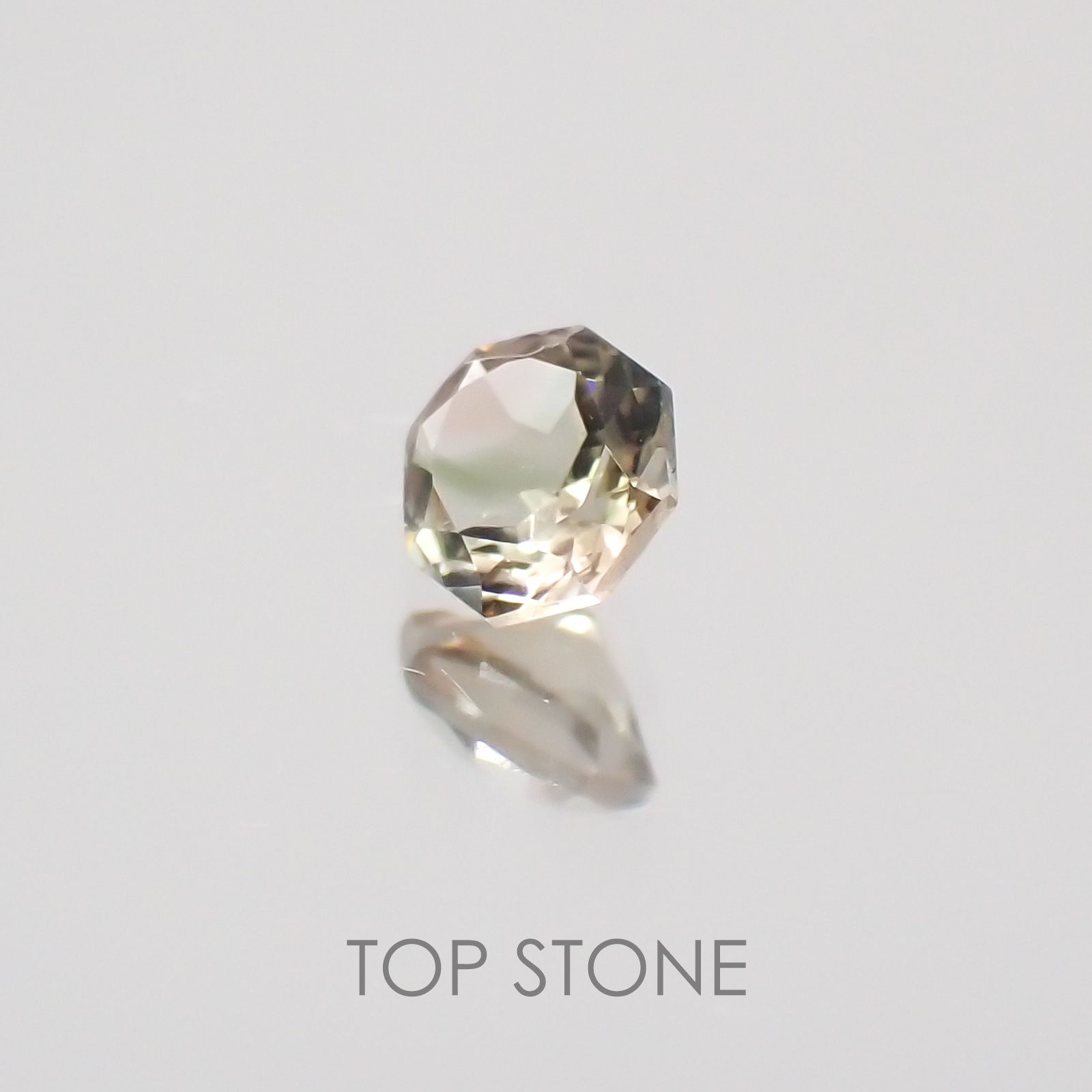 ◇オクタゴンカット◇バイカラートルマリンSA ブラジル・アフリカ産 ルース 0.11ct[21019162]3×3mm前後
