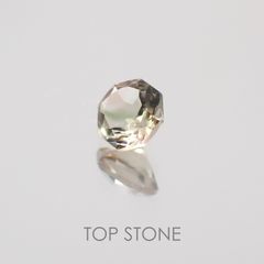 ◇オクタゴンカット◇バイカラートルマリンSA ブラジル・アフリカ産 ルース 0.11ct[21019162]3×3mm前後