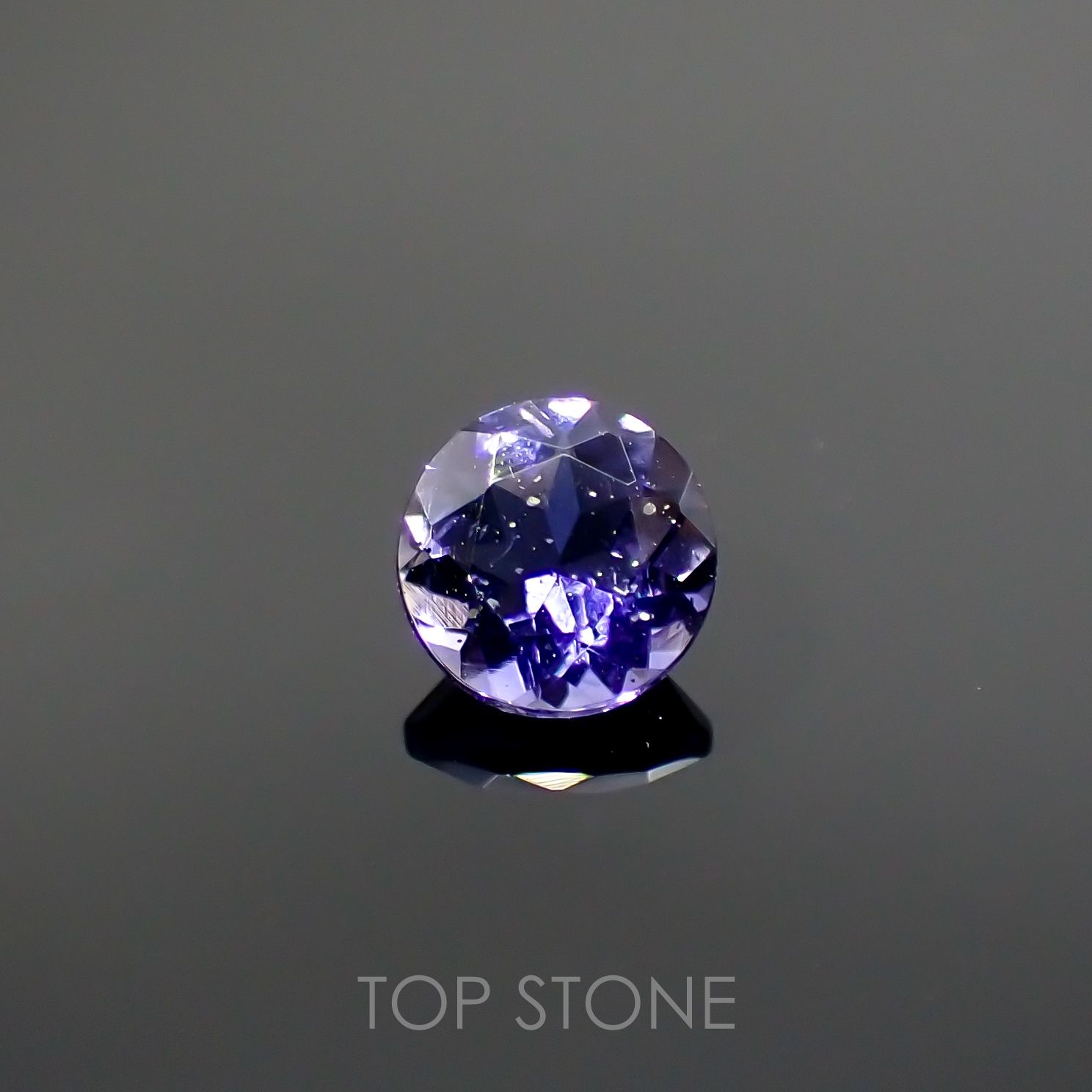 アイオライトサンストーン ブラジル・インド産 ルース 0.4ct[201812395]4.8×4.8mm前後