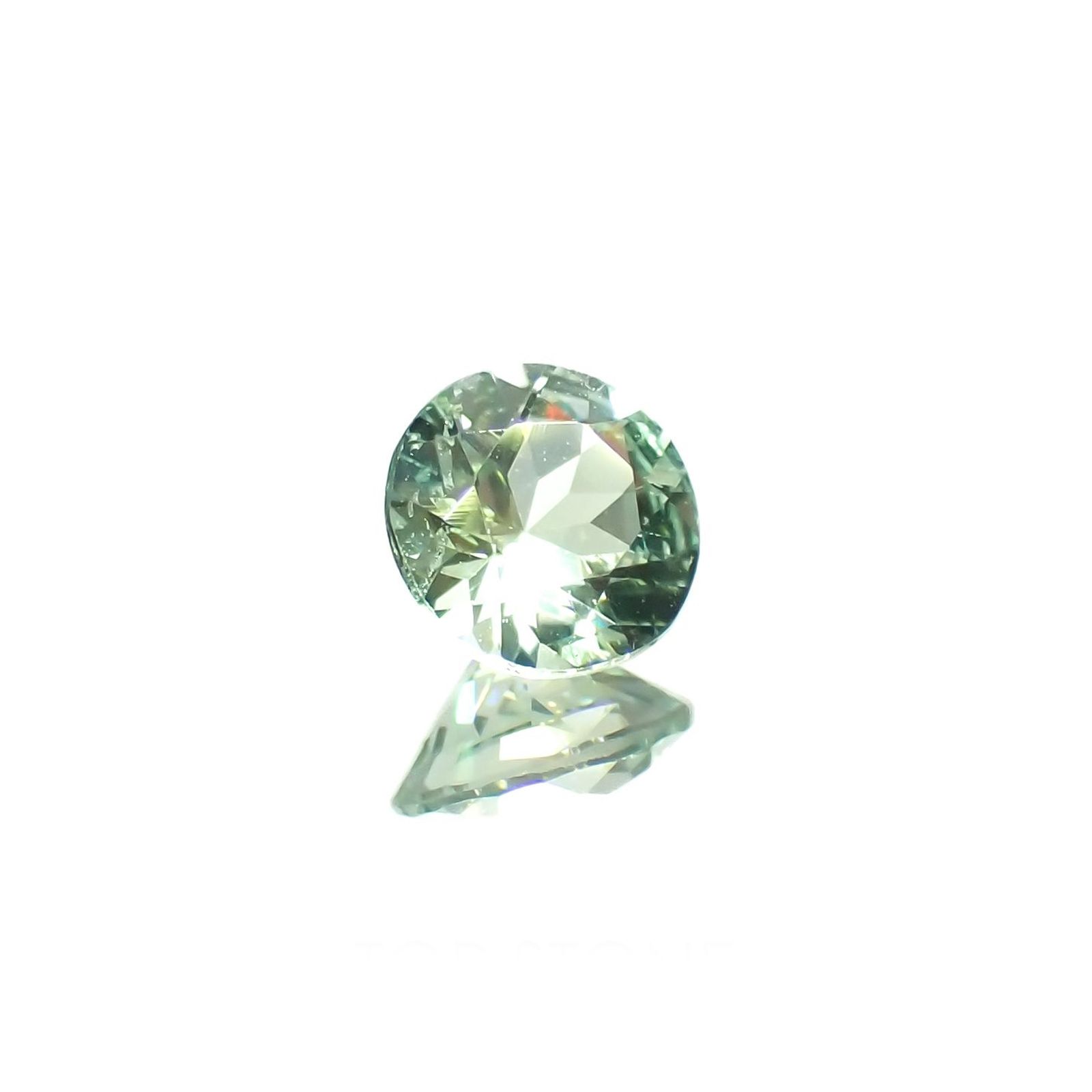 バナジウムコーネルピン(宝石名コーネルピン)タンザニア・タンガ州産 識別済 0.35ct / 4.5x4.5mm前後 [230320928]