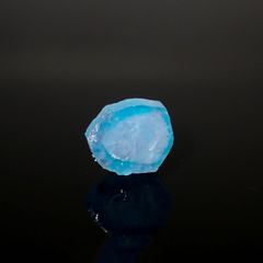 パライバトルマリン 原石スライス ブラジル・パライバ州バターリャ鉱山産 1.92ct[220616499]7.6x9mm前後