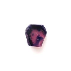 ウィンザーサファイア原石スライス タンザニア・ウィンザー産 0.72ct[230321222]6x5.4mm前後