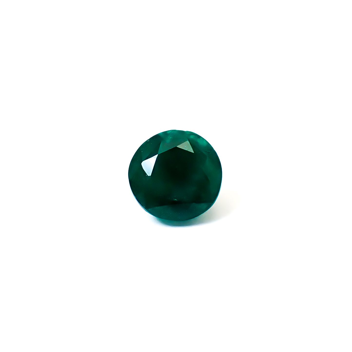 ダイオプテーズ ナミビア産 0.78ct / 5.5x5.4mm前後 [260632302]