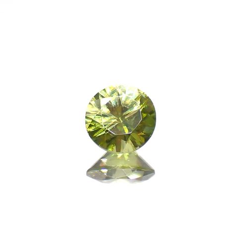 スフェーン(宝石名スフェーン)マダガスカル産 0.51ct 識別済[230522231]5.1x5.1mm前後