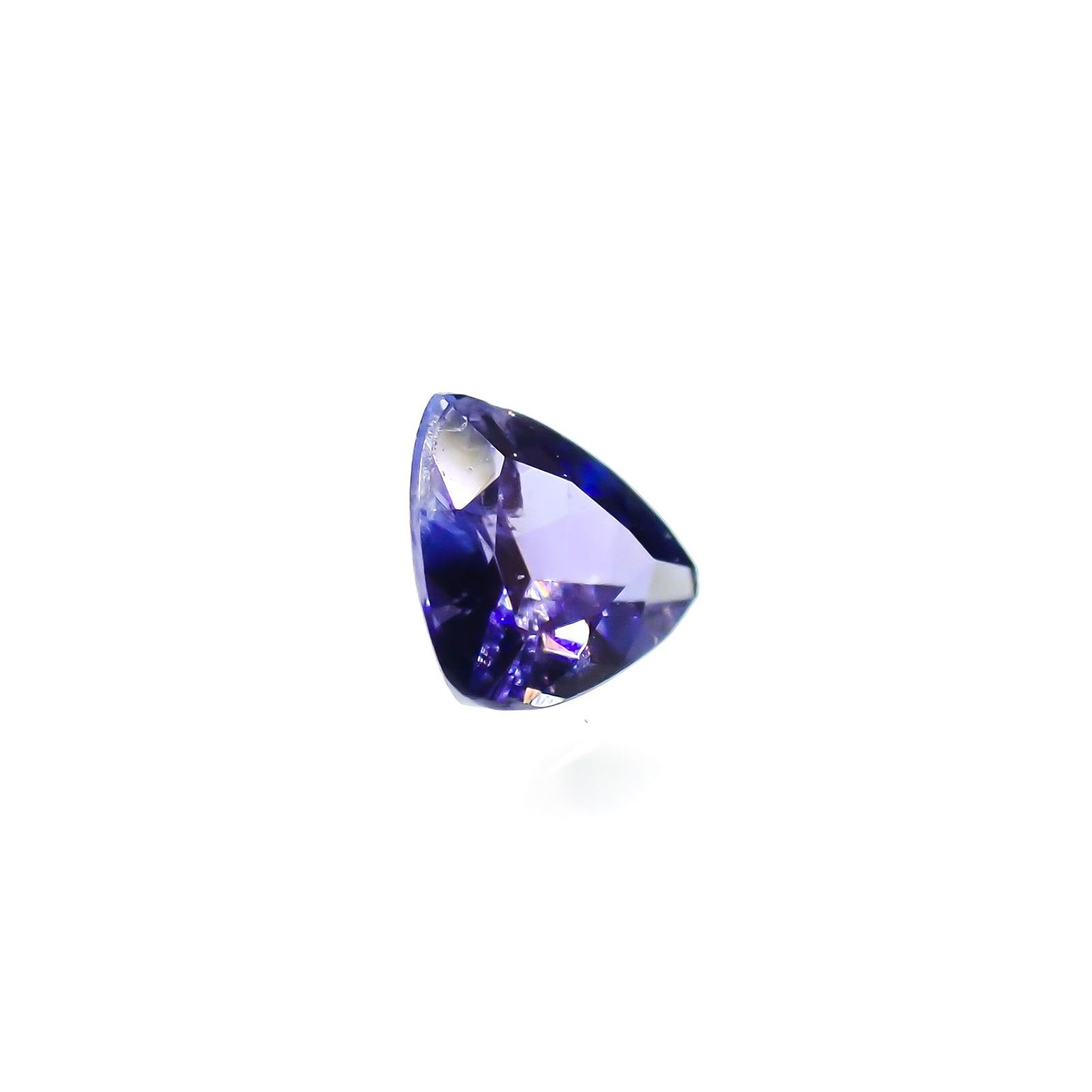 ベニトアイト(宝石名ベニトアイト)アメリカ・カリフォルニア州産 識別済 0.038ct / 2.1x2.3mm前後 [260523213]