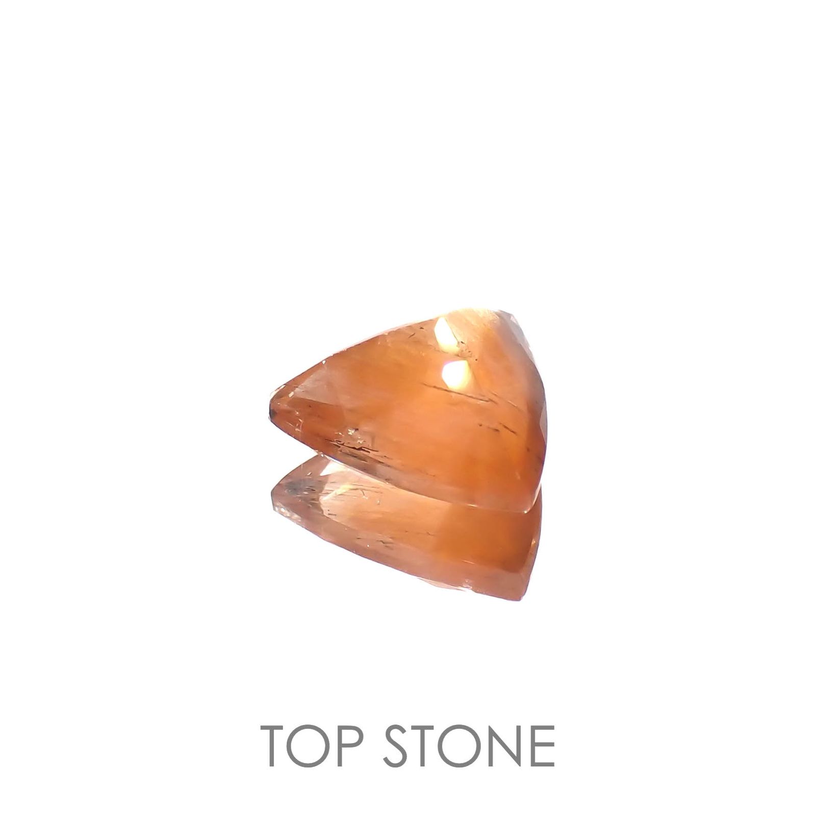 サンストーンスキャポライト(宝石名シーン・スキャポライト)タンザニア産 1.42ct 識別済[221219282]8.2x8.4mm前後