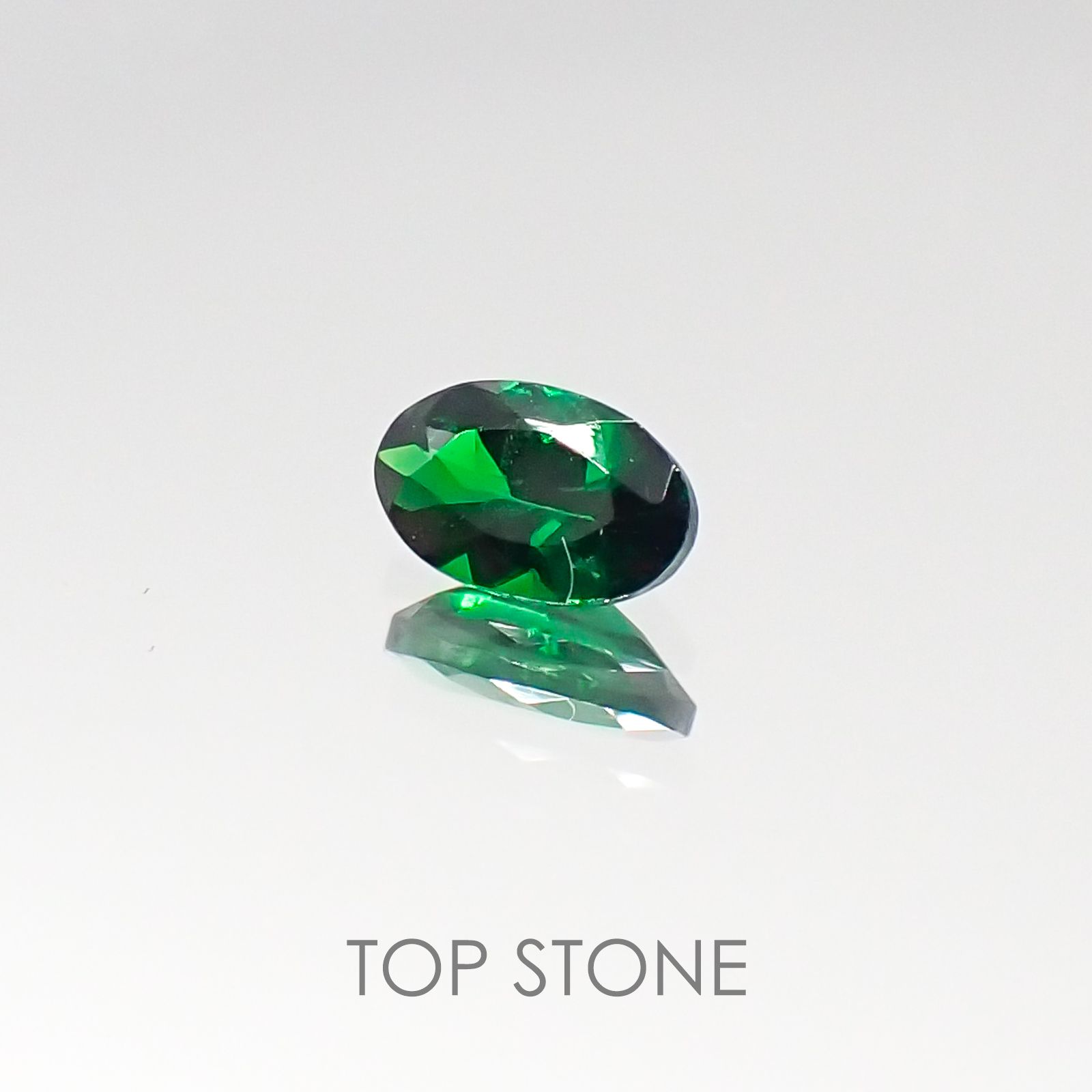 ツァボライト(宝石名グリーン グロッシュラー・ガーネット) タンザニア産 0.23ct 識別済[20095722]4.8×3mm前後