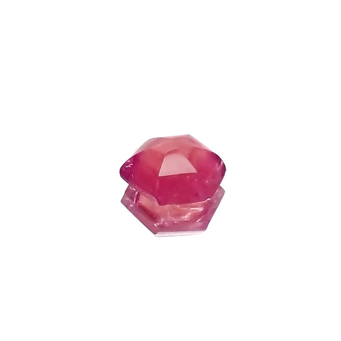 ◇バフカット◇レッドベリル/ピンクベリル アメリカ・ユタ州産 0.49ct[240326679]5.6x5.2mm前後