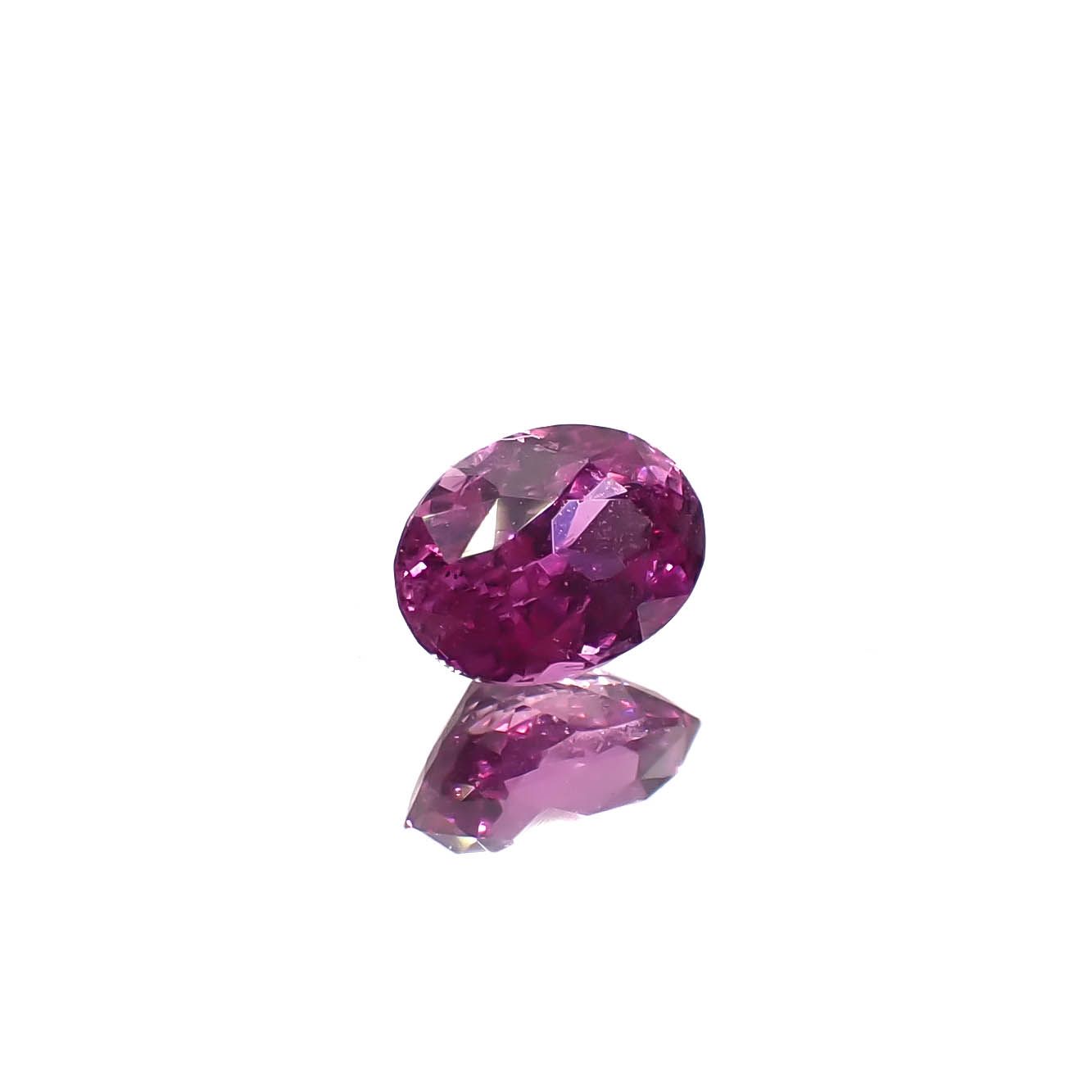 ピンクサファイア スリランカ産 0.49ct[240929061]5.4x3.8mm前後