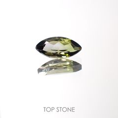 バイカラートルマリン(宝石名バイカラー・トルマリン) ブラジル/アフリカ産 0.81ct 識別済[211013569]9.1×4.4mm前後