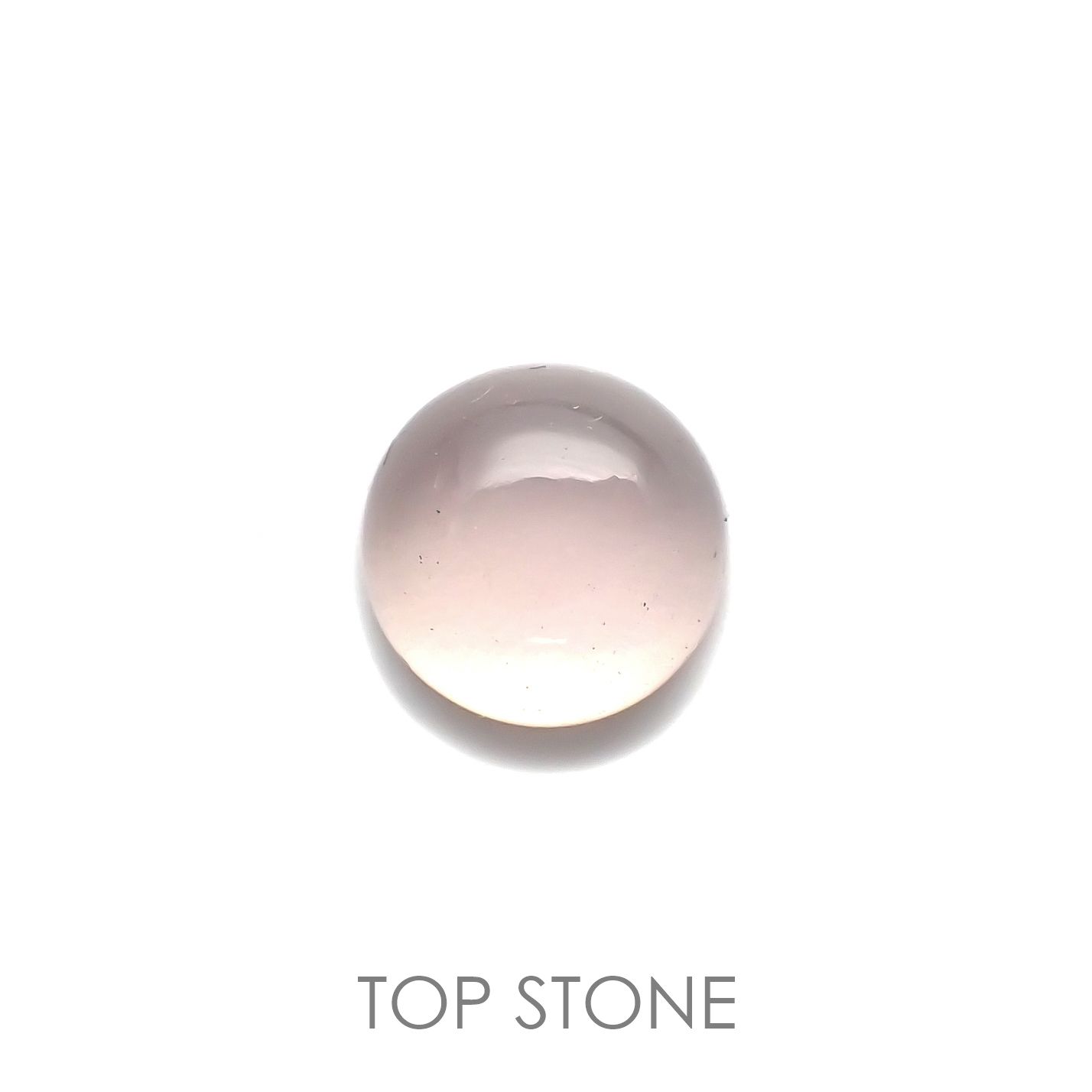 スターローズクォーツ(宝石名スター・ローズ・クォーツ) マダガスカル産 3.97ct 識別済[201912813]10×10mm前後