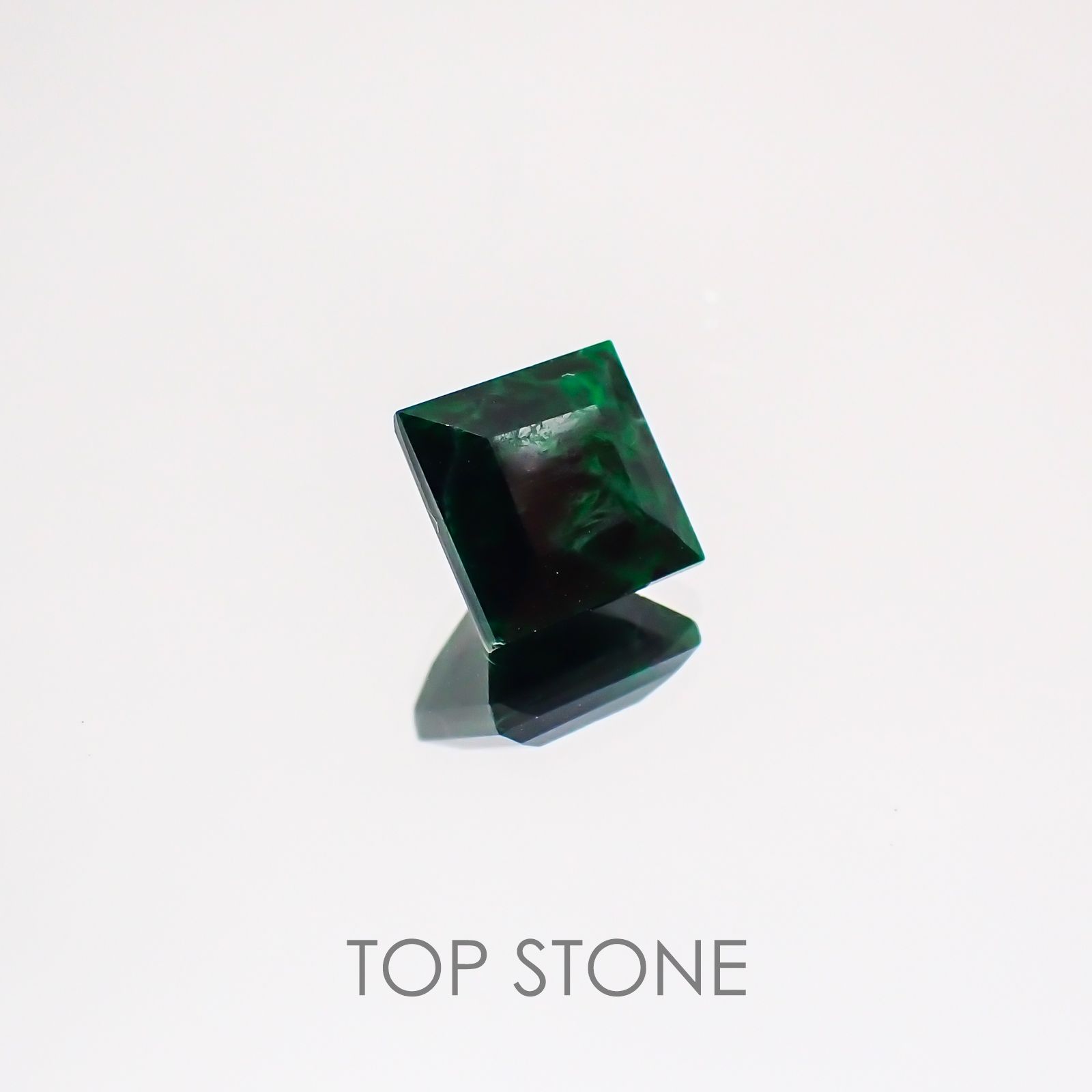 モーシッシ(宝石名マウシットシット) ビルマ産 1.60ct 識別済[20128751]6.4×6.4mm前後