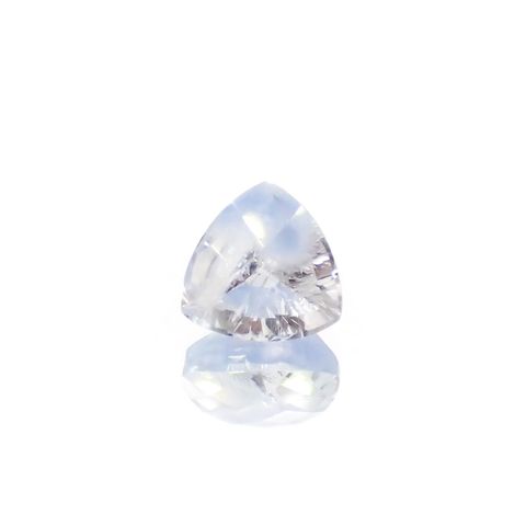 デュモルチェライトインクォーツ ブラジル産 1.87ct / 8.2x8.1mm前後 [231023584]