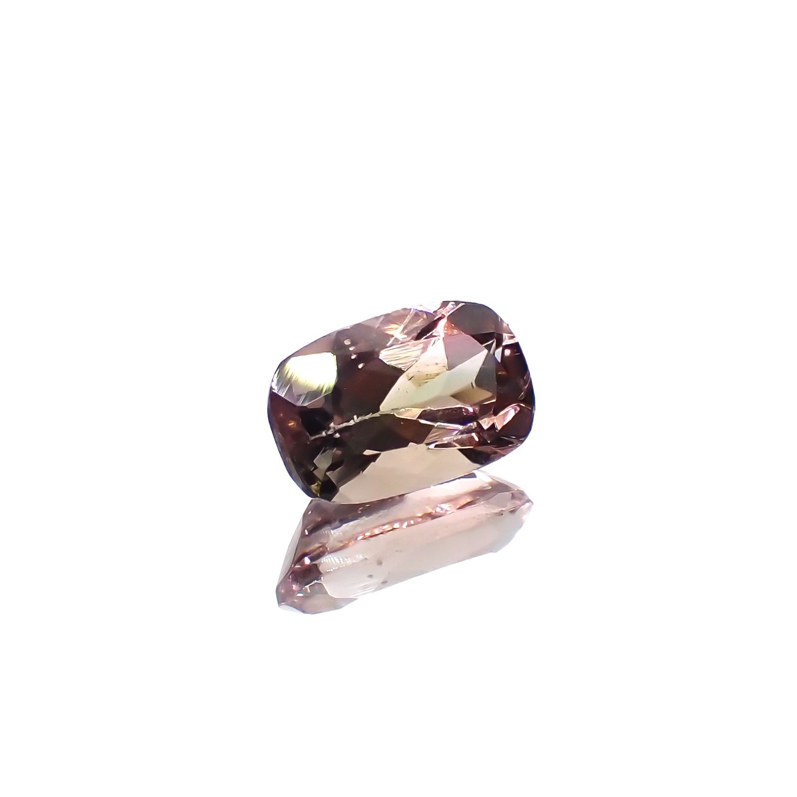 バイカラートルマリン コンゴ産 1.10ct[231224495]7.7x5.3mm前後
