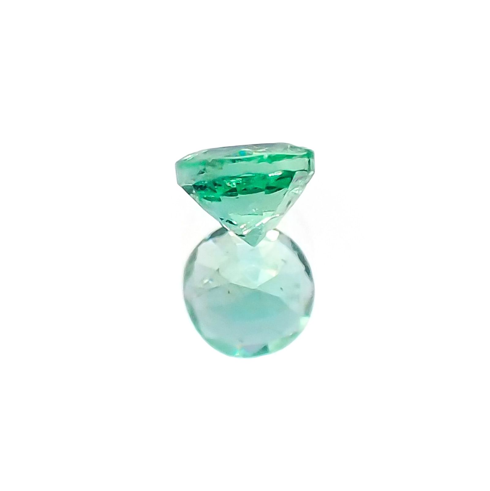 <ランダムセレクト1個販売> エメラルド ラウンドカット  コロンビア産 約0.09ct / 3x3mm前後 [20096075]