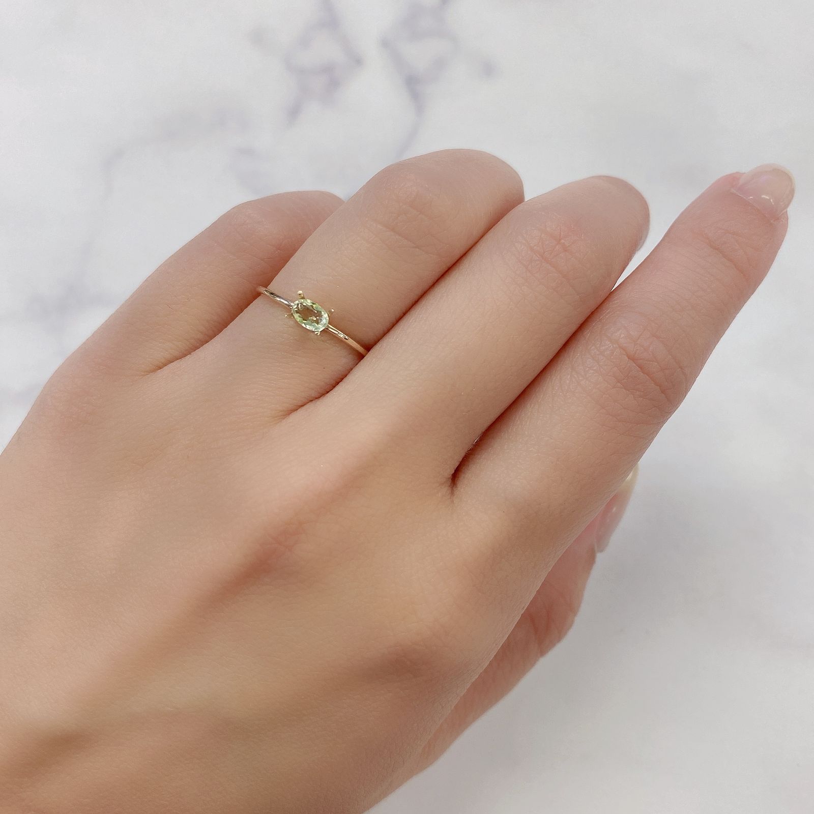 ハイアライトオパール(宝石名オパール) メキシコ産 0.182ct ソ付(彩珠)[210712054]4.7×3mm前後