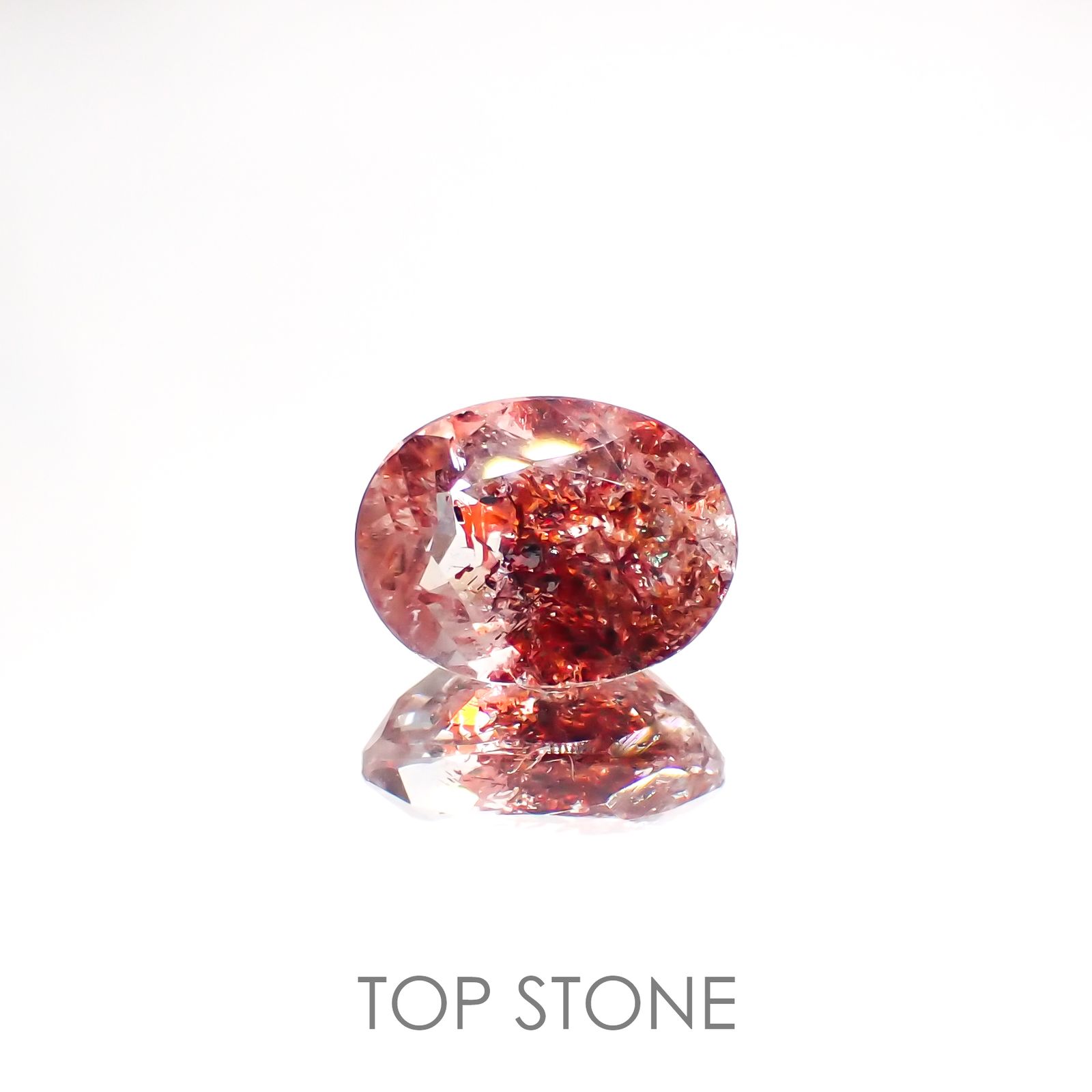 ファイヤークォーツ ナイジェリア産 1.98ct[220114746]9.3x7.1mm前後