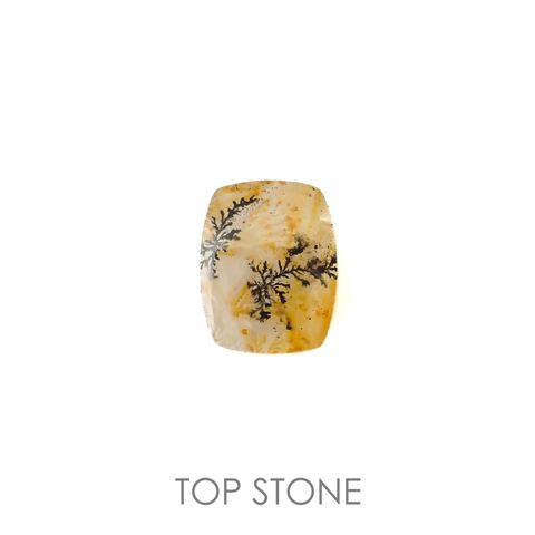 デンドリチッククォーツ ブラジル産 3.87ct[220616710]12.2x9.6mm前後