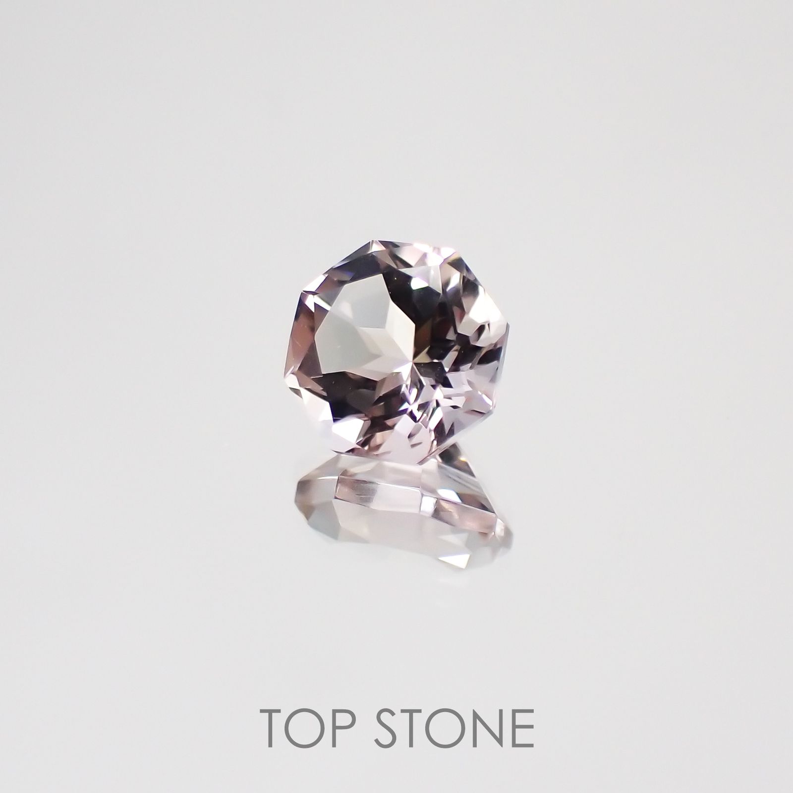 ◇オクタゴンカット◇アメトリンSA ブラジル産 ルース 0.99ct[210611050]6.1×6.1mm前後