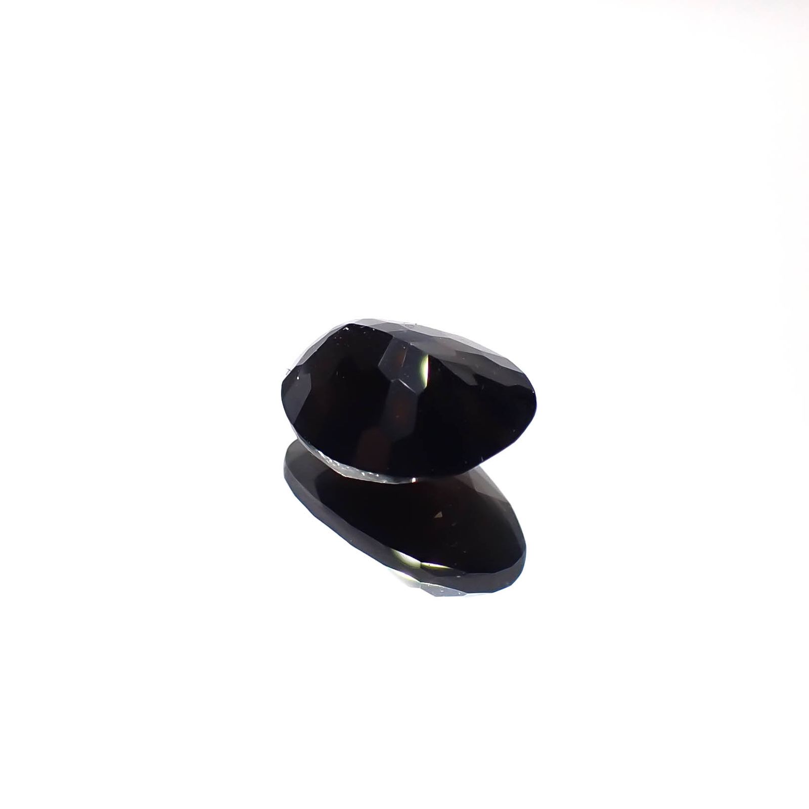 ◇カスタムローズカット◇モリオン チベット産 3.19ct[240427374]12.1x8.7mm前後
