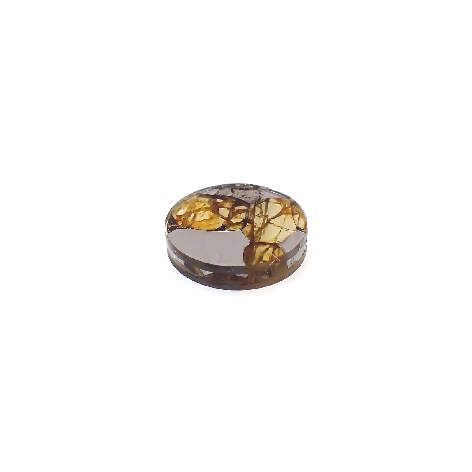 パラサイト隕石Sericho トリプレット 発見地:ケニア 4.01ct[240527655]11.9x11.9mm前後