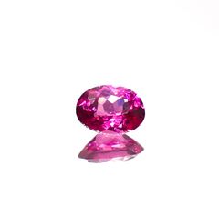 ルビー 非加熱 タンザニア産 0.25ct[240326674]4.4x3.3mm前後