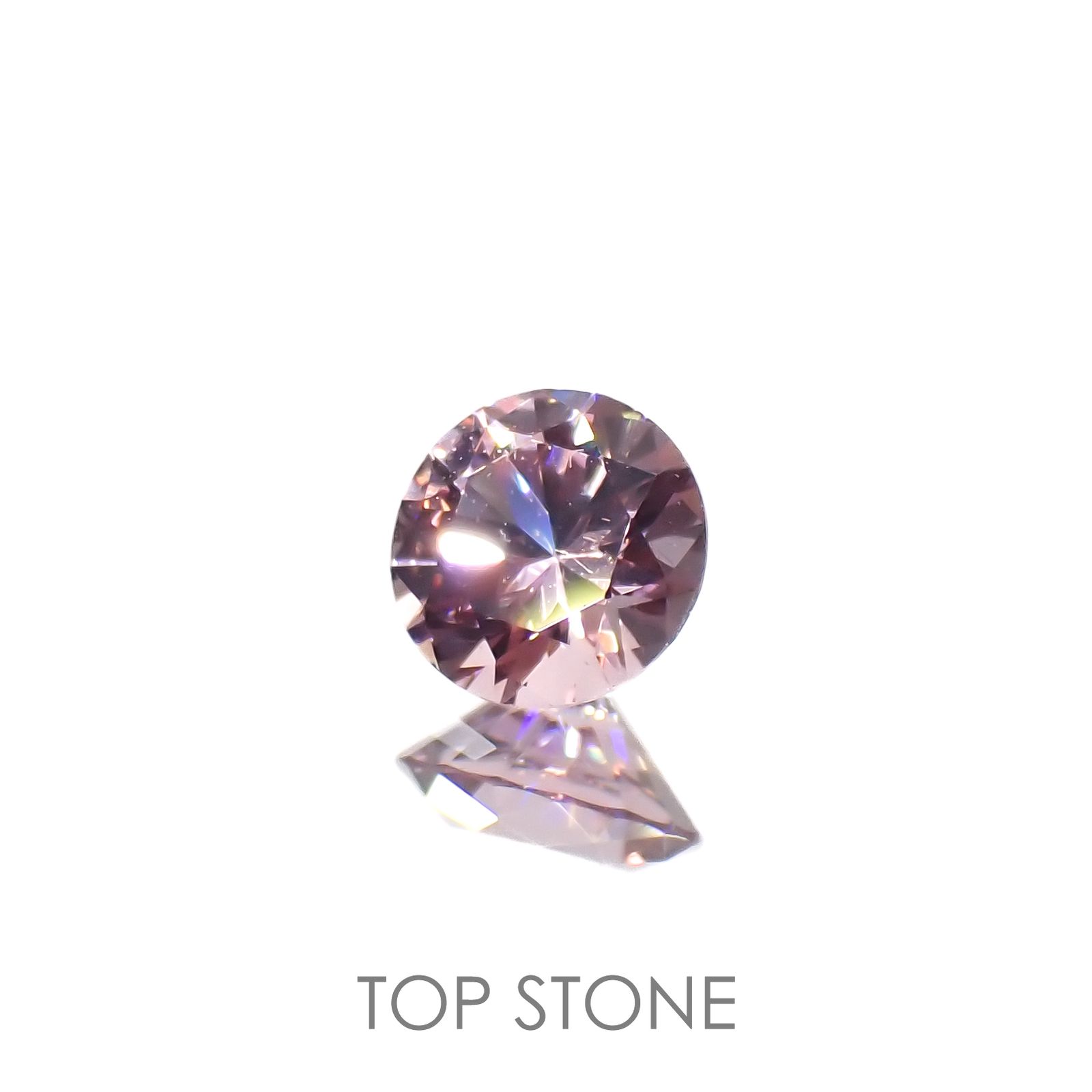カラーシフトマラヤガーネット(宝石名ガーネット)タンザニア産 0.22ct 識別済[220616429]3.7x3.7mm前後