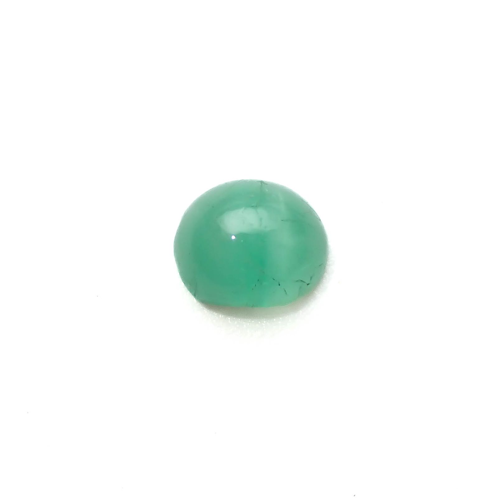 エメラルドキャッツアイ コロンビア産 0.79ct[240427221]6.1x5.4mm前後