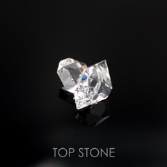 ハーキマーダイヤモンド 原石 アメリカ・ニューヨーク州産 2.29ct[221219430]10.2x8.9mm前後