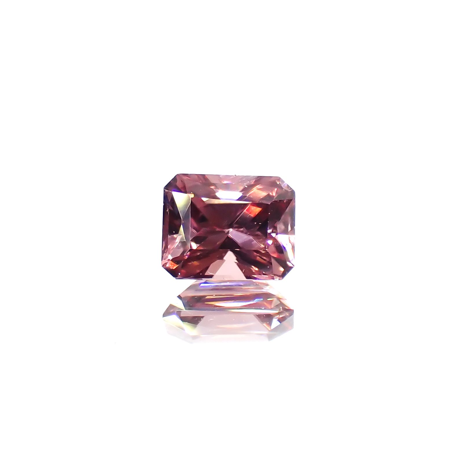 ピンクジルコン スリランカ/カンボジア産 0.70ct[240627922]5x3.9mm前後