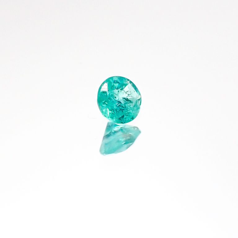パライバトルマリン ブラジル産 ルース 0.05ct[20106432]2.2×2.2mm前後
