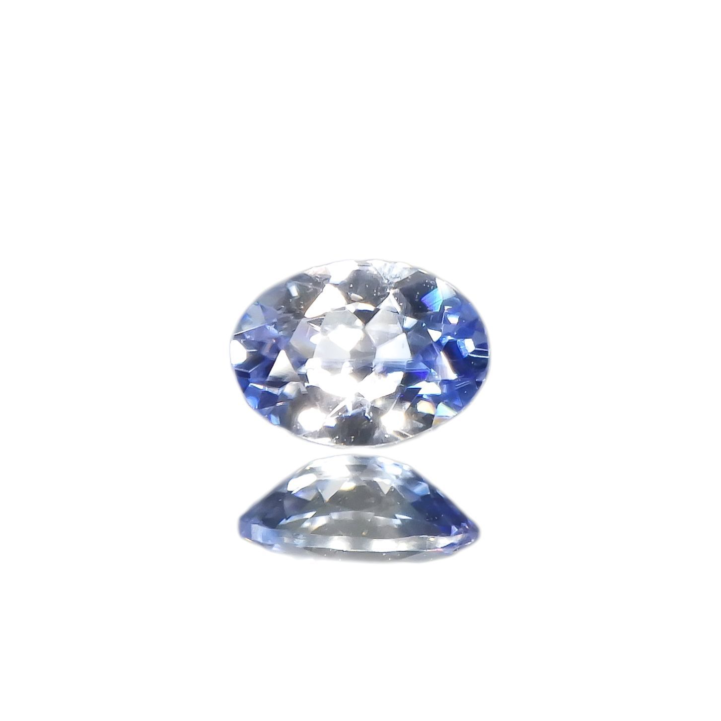 バイカラーベニトアイト アメリカ・カリフォルニア州産 0.12ct[221118972]3.8x2.7mm前後