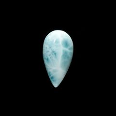 ラリマー(宝石名ブルー・ペクトライト) ドミニカ共和国産 32.52ct 識別済[210712101]30.7×16.3mm前後