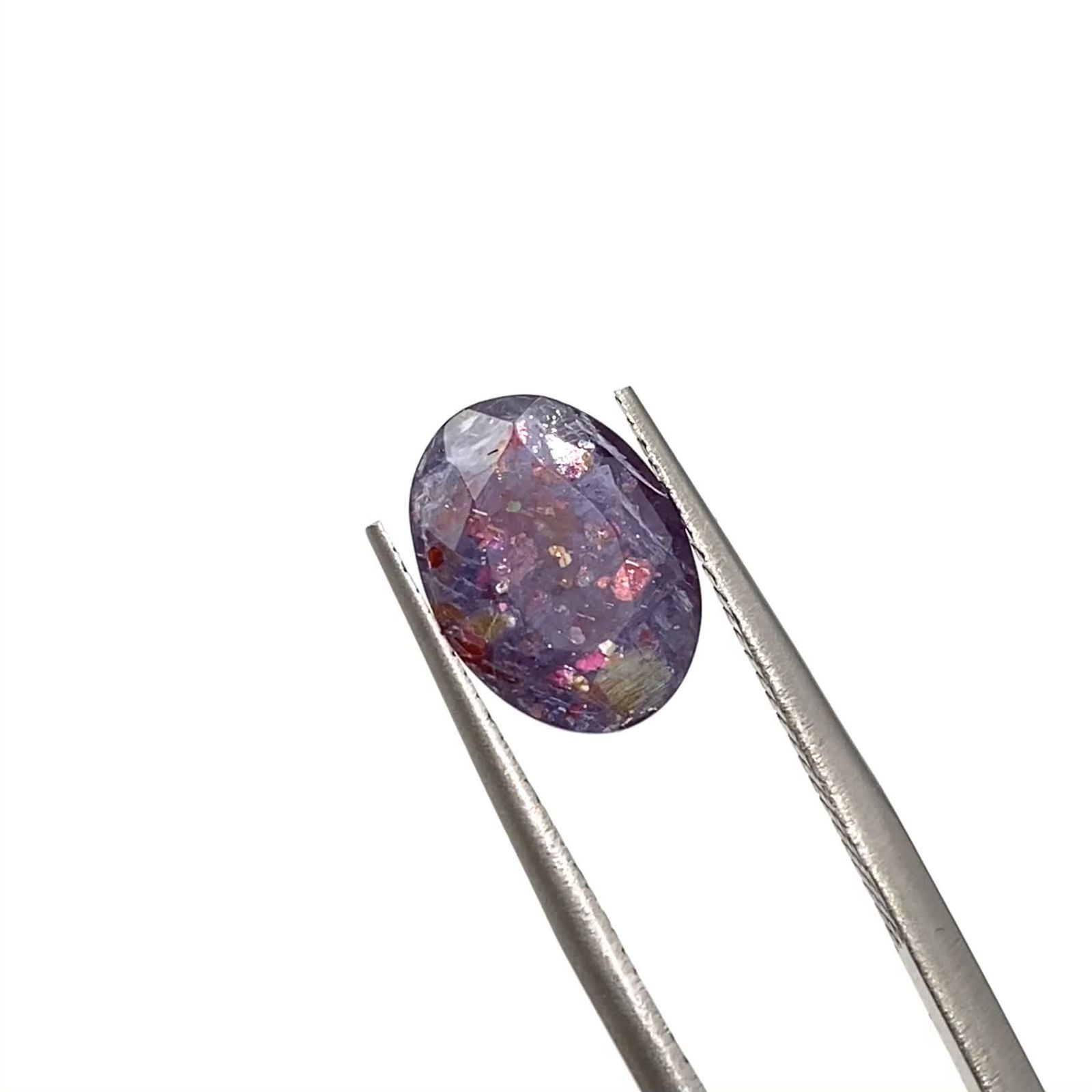 トップアイオライト ブラッドショットアイオライト インド産 2.18ct[230522100]10.9