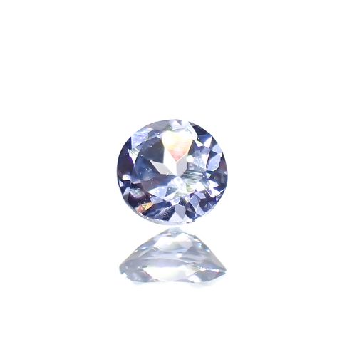 コバルトブルースピネル(宝石名ブルー・スピネル)タンザニア産 0.086ct ソ付(日独)[230622546]2.71x2.82mm前後