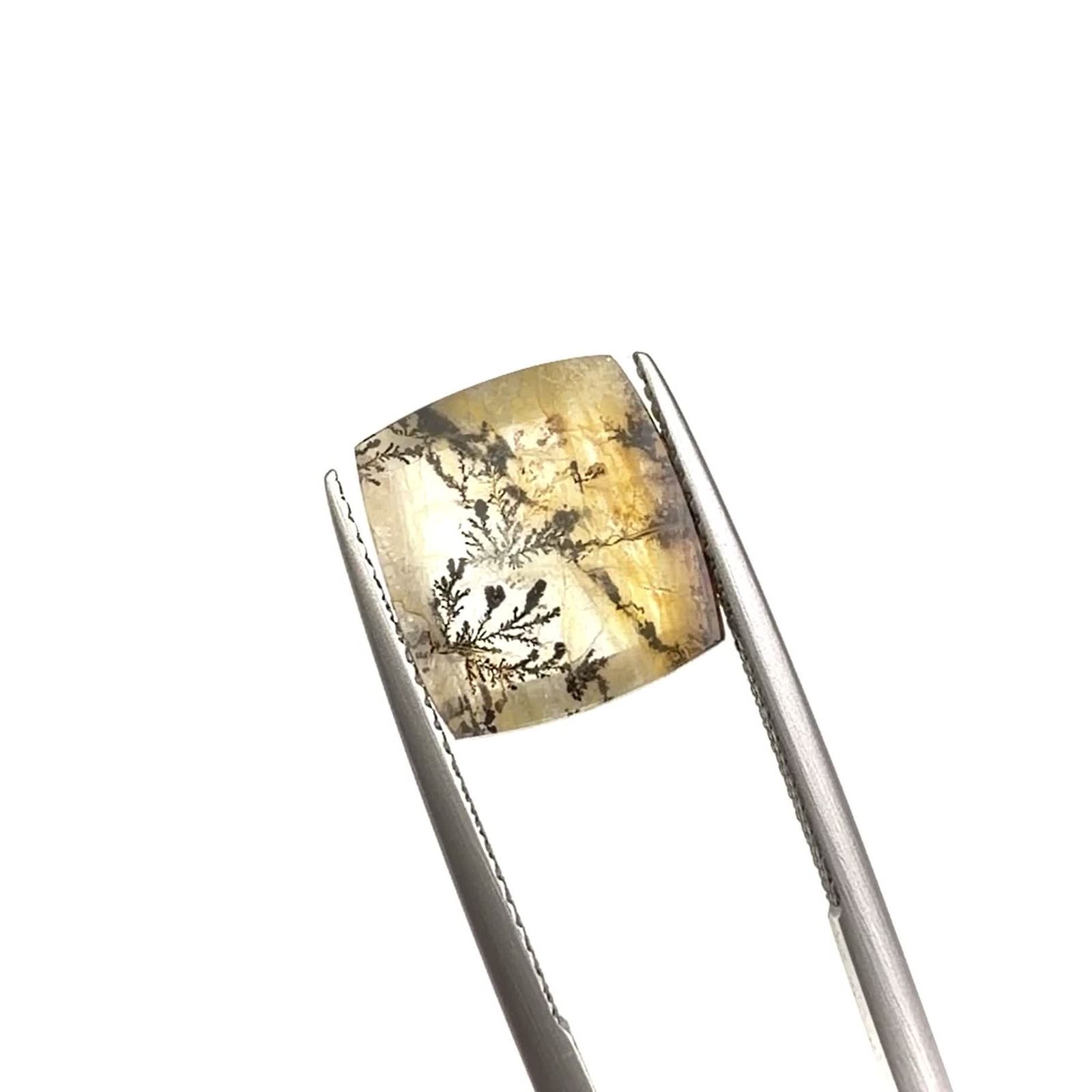 デンドリチッククォーツ ブラジル産 6.35ct / 12.5x11.3mm前後