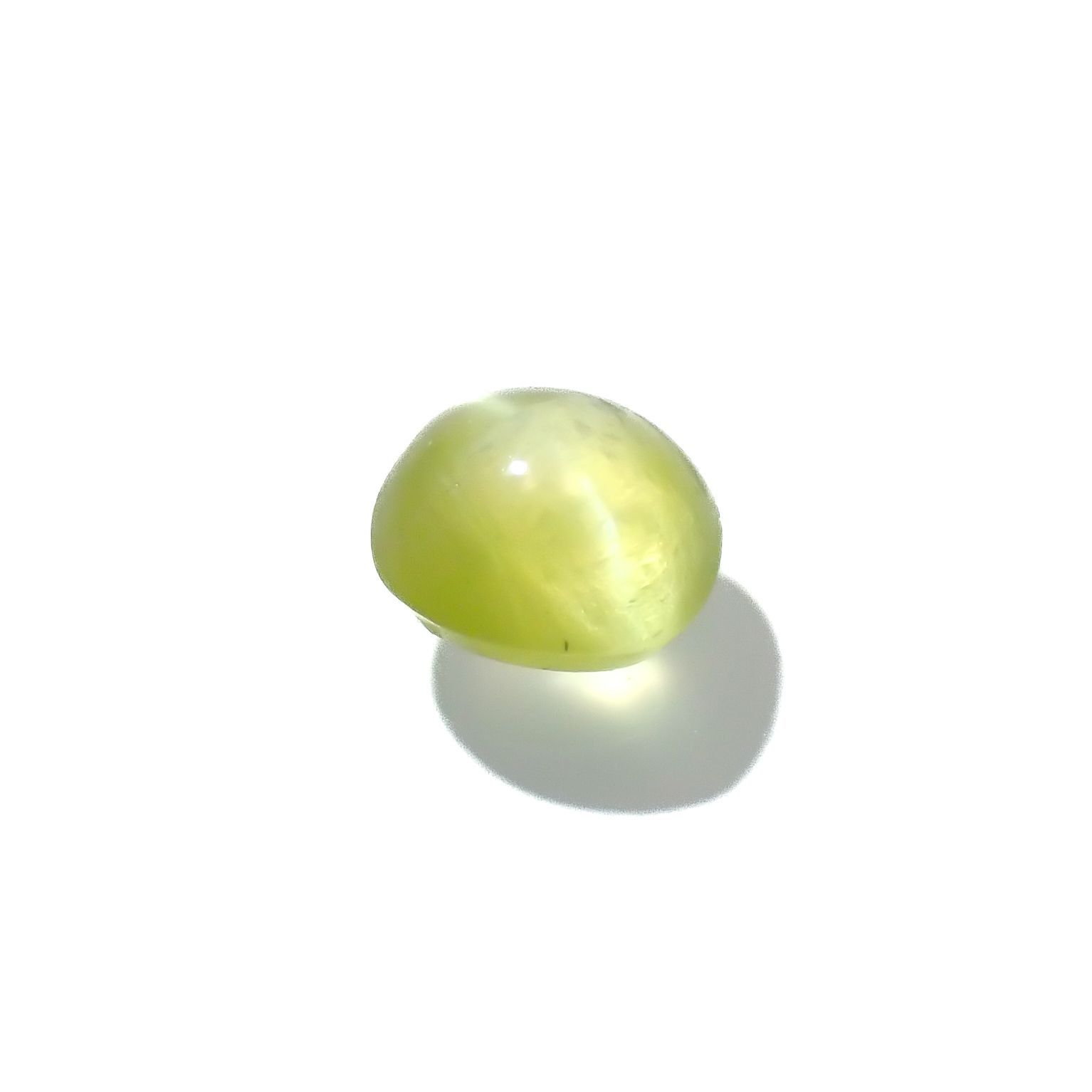 クリソベリルキャッツアイ スリランカ産 0.25ct[221018245]3.6x3.5mm前後