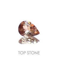 バイカラーアンダリュサイト(宝石名アンダリュサイト)スリランカ/マダガスカル産 0.65ct 識別済[230320834]6.9x4.9mm前後