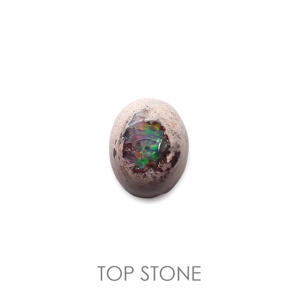 カンテラオパール  メキシコ産 4.96ct[220717200]13.4x10.8mm前後