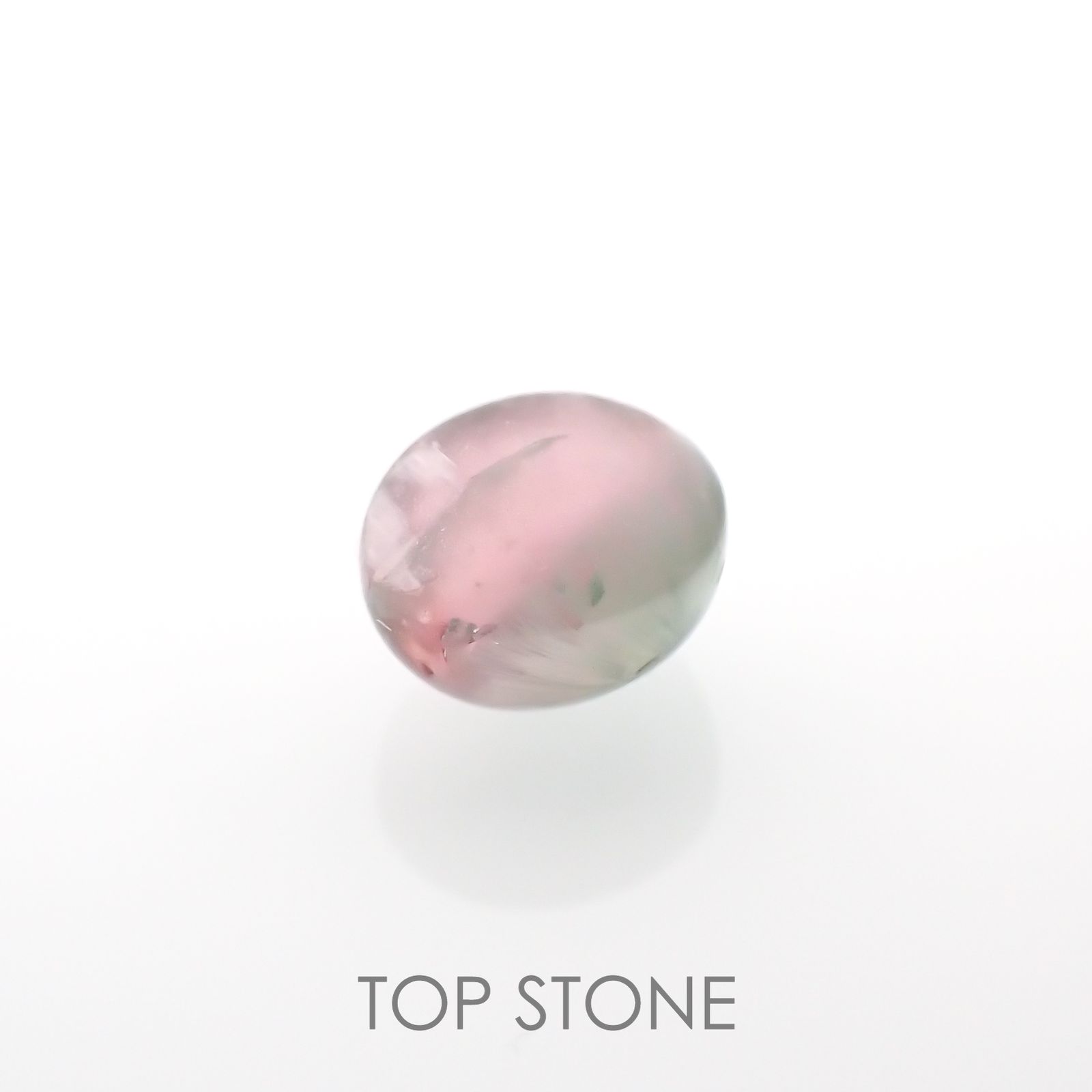 バイカラートルマリンキャッツアイ ブラジル産 0.83ct[221018602]5.5x4.7mm前後 | TOP STONE(トップストーン)