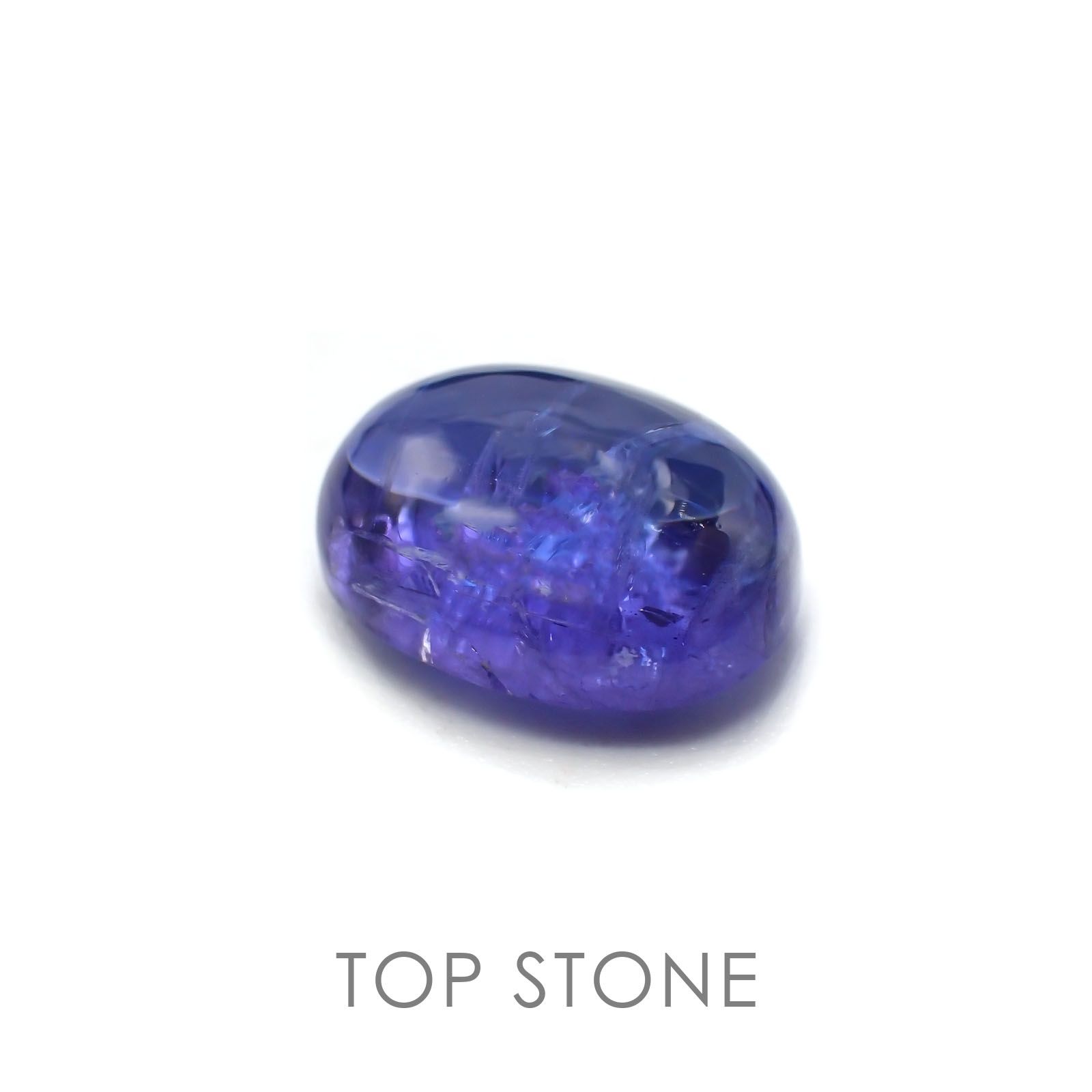 タンザナイト(宝石名タンザナイト) タンザニア産 7.63ct 識別済[21018553]12.9×9.8mm前後
