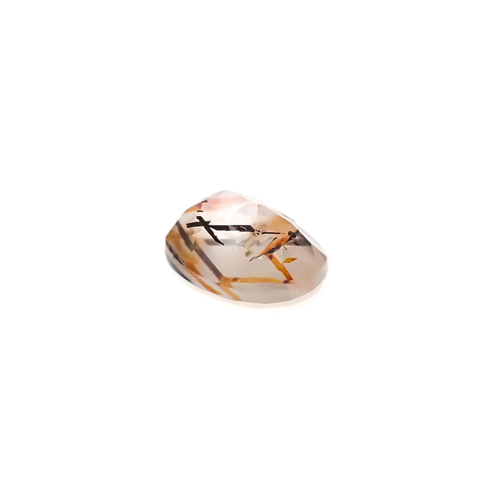 レインボーラティスサンストーン オーストラリア産 1.21ct [250229853]8.2x6mm前後