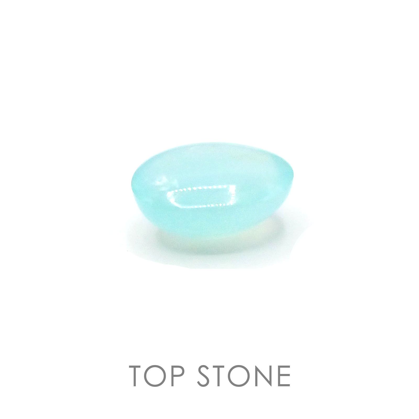 ブルーオパール ペルー産 ルース 1.06ct[20084729]8.1×6.2mm前後