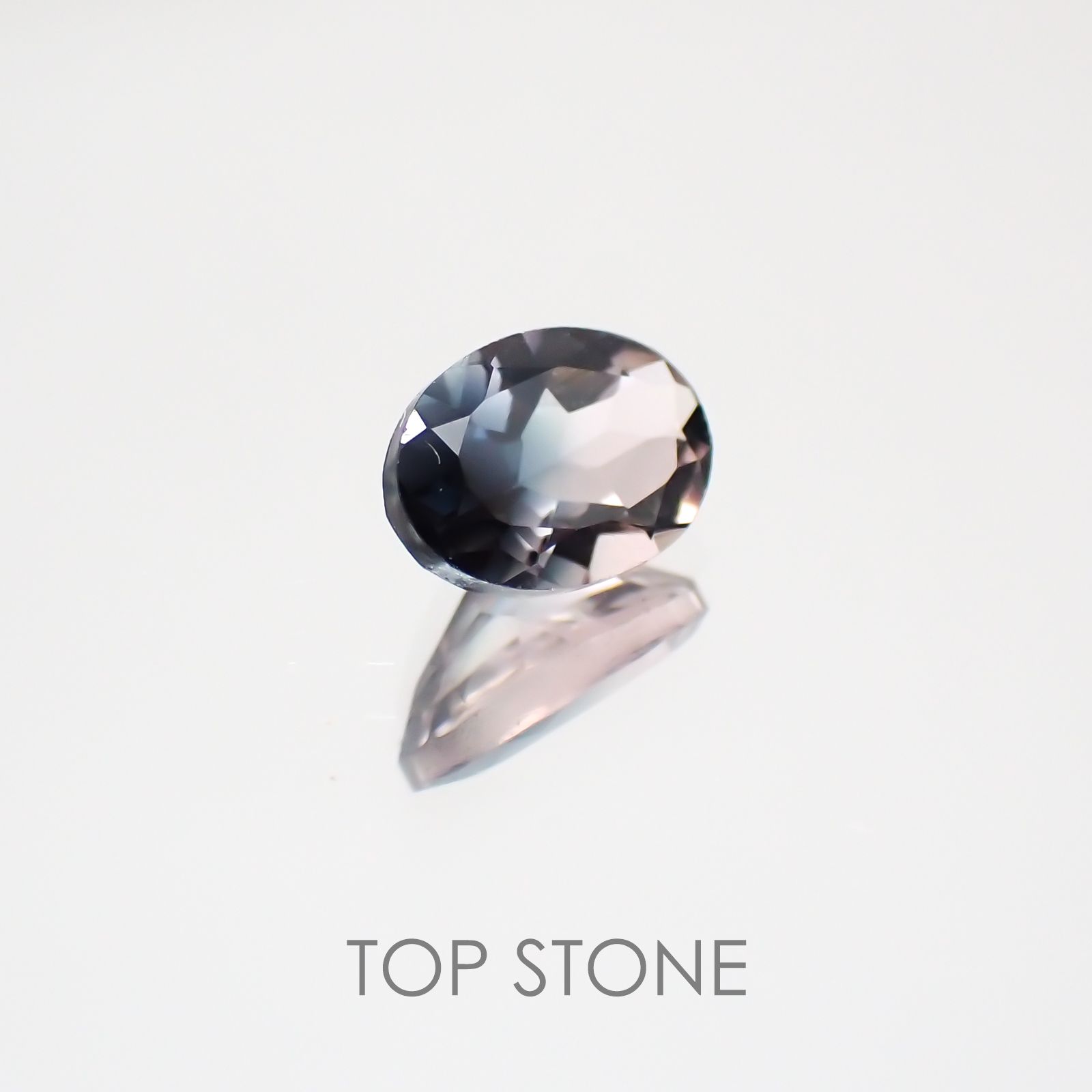 バイカラートルマリン ブラジル産 ルース 0.49ct[20129000]6×4.2mm前後
